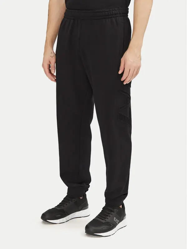 EA7 Emporio Armani EA7 Emporio Armani Donji dio trenerke 7M000154 AF10432 UC001 Crna Regular Fit