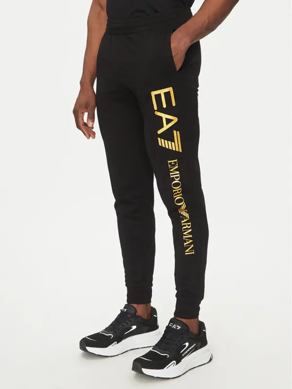EA7 Emporio Armani EA7 Emporio Armani Donji dio trenerke 7M000571 AF13512 MC004 Crna Regular Fit