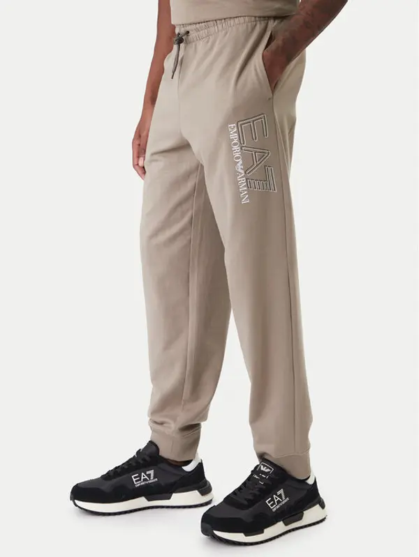 EA7 Emporio Armani EA7 Emporio Armani Donji dio trenerke 7M001316 AF13512 U6167 Bež Regular Fit