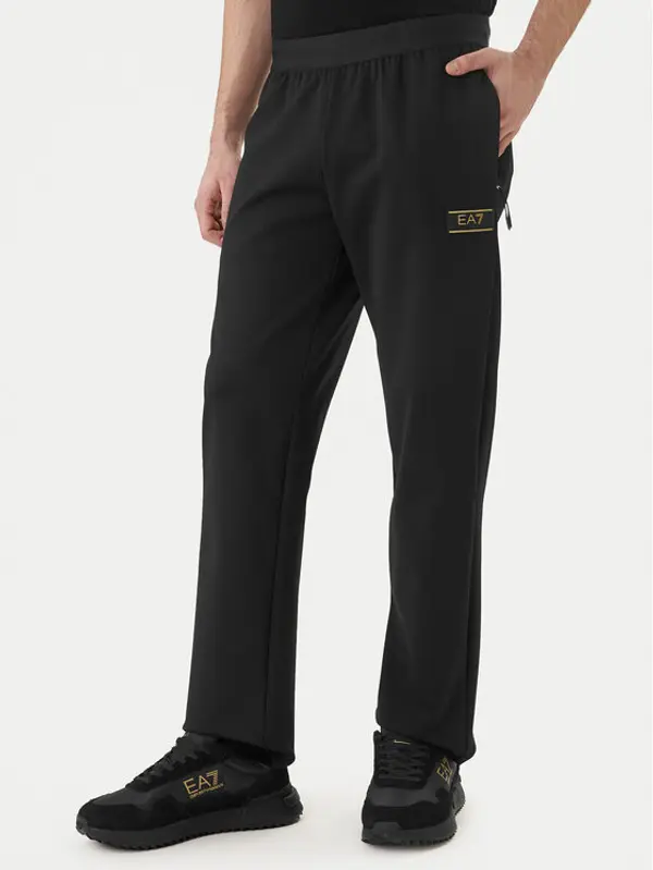 EA7 Emporio Armani EA7 Emporio Armani Donji dio trenerke 7M001336 AF16658 UC001 Crna Regular Fit