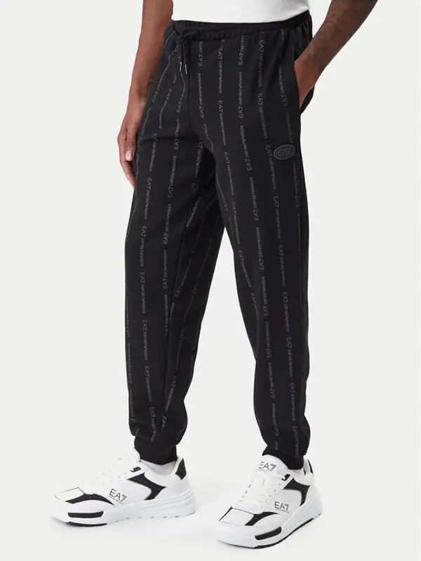 EA7 Emporio Armani EA7 Emporio Armani Donji dio trenerke 7M001394 AF12660 FC039 Crna Regular Fit