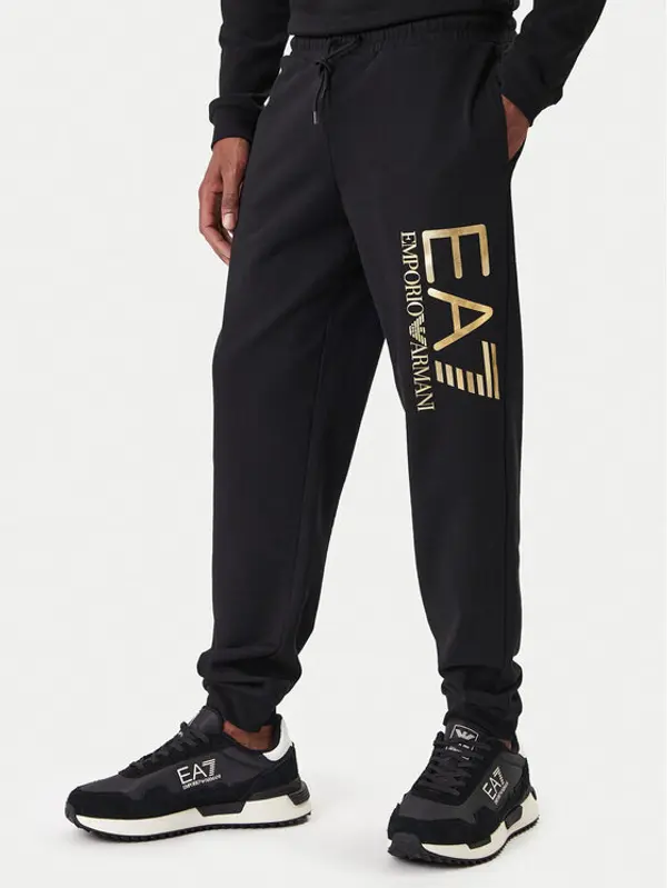 EA7 Emporio Armani EA7 Emporio Armani Donji dio trenerke 7M001415 AF22266 MC004 Crna Regular Fit