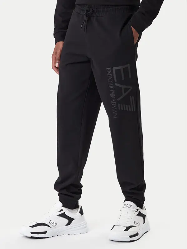 EA7 Emporio Armani EA7 Emporio Armani Donji dio trenerke 7M001415 AF22266 MC005 Crna Regular Fit