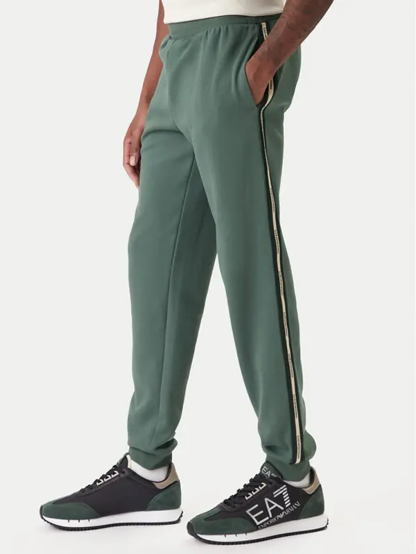 EA7 Emporio Armani EA7 Emporio Armani Donji dio trenerke 7M001482 AF12660 U7260 Zelena Regular Fit