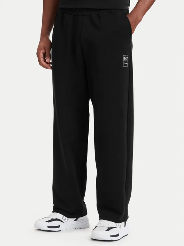 EA7 Emporio Armani EA7 Emporio Armani Donji dio trenerke 7M002111 AF27201 UC001 Crna Relaxed Fit