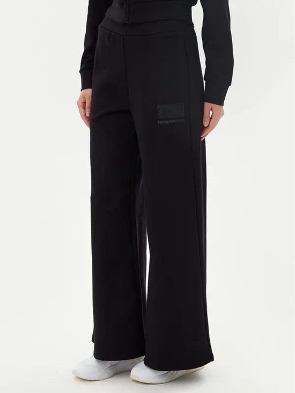 EA7 Emporio Armani EA7 Emporio Armani Donji dio trenerke 7W000179 AF12473 UC001 Crna Wide Leg