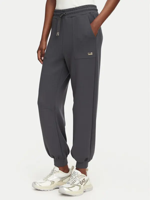 EA7 Emporio Armani EA7 Emporio Armani Donji dio trenerke 7W000193 AF24375 U8117 Tamno siva Regular Fit