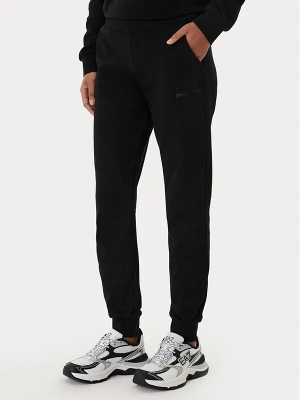 EA7 Emporio Armani EA7 Emporio Armani Donji dio trenerke 7W000538 AF15831 Crna Regular Fit
