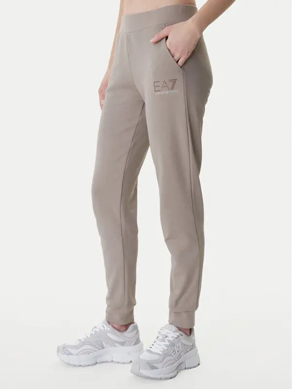 EA7 Emporio Armani EA7 Emporio Armani Donji dio trenerke 7W000538 AF15831 Smeđa Regular Fit