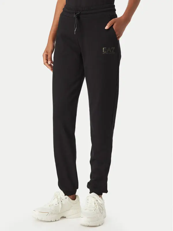 EA7 Emporio Armani EA7 Emporio Armani Donji dio trenerke 7W001368 AF12473 MC004 Crna Regular Fit