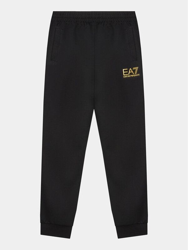 EA7 Emporio Armani EA7 Emporio Armani Donji dio trenerke 8NBP51 BJ05Z 0200 Crna Regular Fit