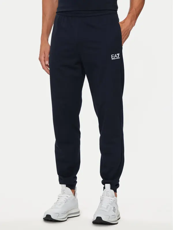 EA7 Emporio Armani EA7 Emporio Armani Donji dio trenerke 8NPP66 PJVRZ 1562 Tamnoplava Regular Fit