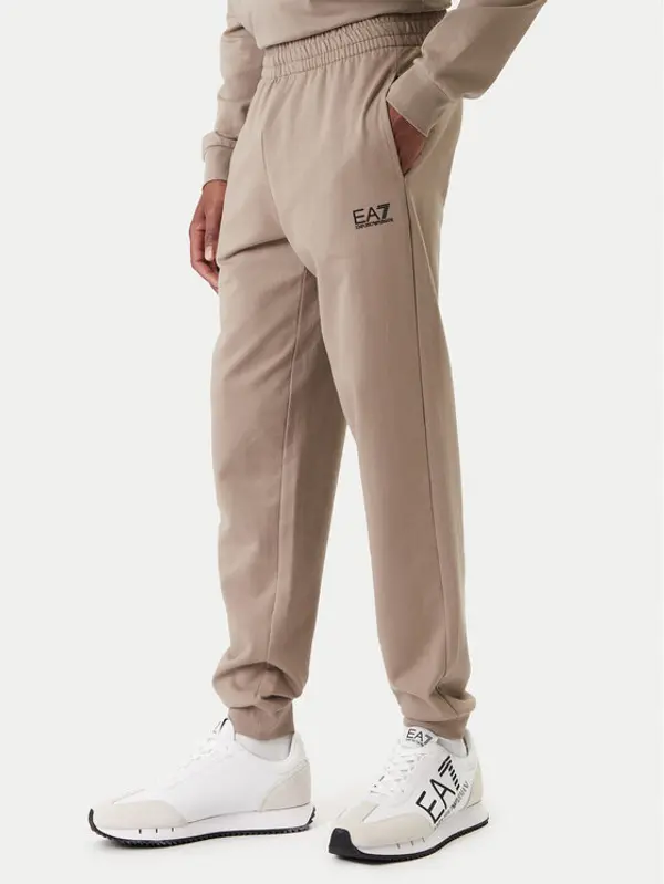 EA7 Emporio Armani EA7 Emporio Armani Donji dio trenerke 8NPP66 PJVRZ U6167 Bež Regular Fit