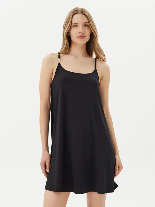EA7 Emporio Armani EA7 Emporio Armani Haljina za plažu 7W000312 AF12211 UC001 Crna