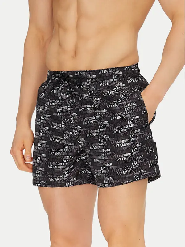 EA7 Emporio Armani EA7 Emporio Armani Kupaće gaće i hlače 7M000510 AF13059 MC085 Crna Regular Fit
