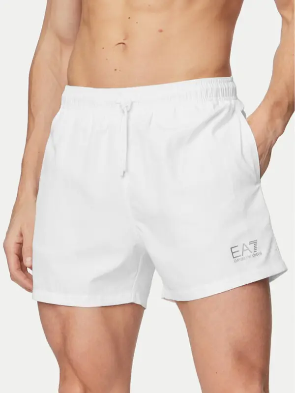 EA7 Emporio Armani EA7 Emporio Armani Kupaće gaće i hlače 7M001677 AF13019 M0076 Bijela Regular Fit