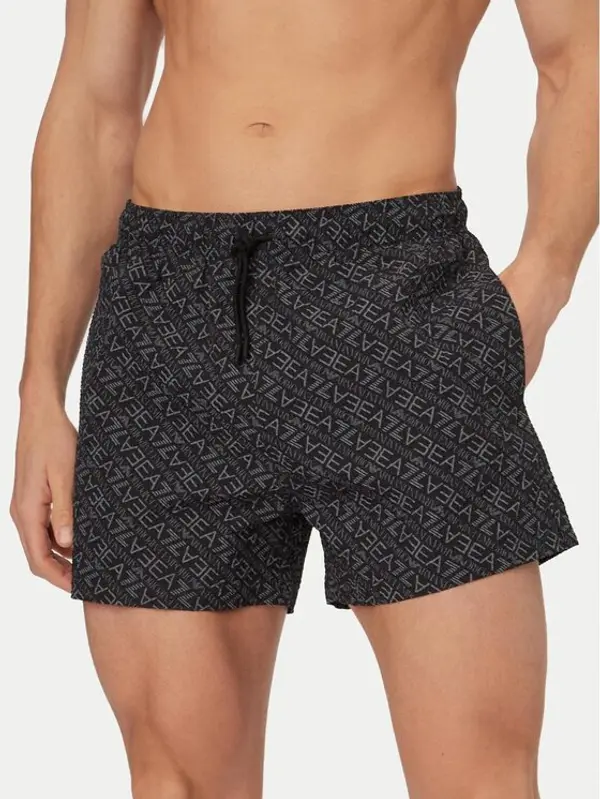 EA7 Emporio Armani EA7 Emporio Armani Kupaće gaće i hlače 7M001677 AF21249 MC429 Crna Regular Fit