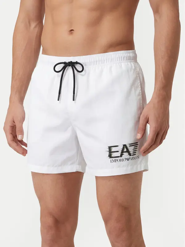 EA7 Emporio Armani EA7 Emporio Armani Kupaće gaće i hlače 7M001678 AF21069 U0002 Bijela Regular Fit