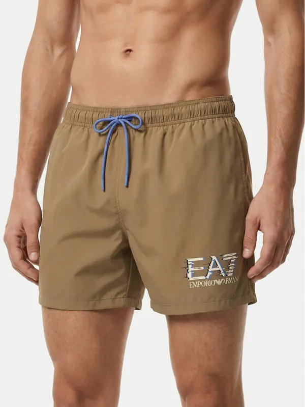 EA7 Emporio Armani EA7 Emporio Armani Kupaće gaće i hlače 7M001678 AF21069 U6167 Bež Regular Fit