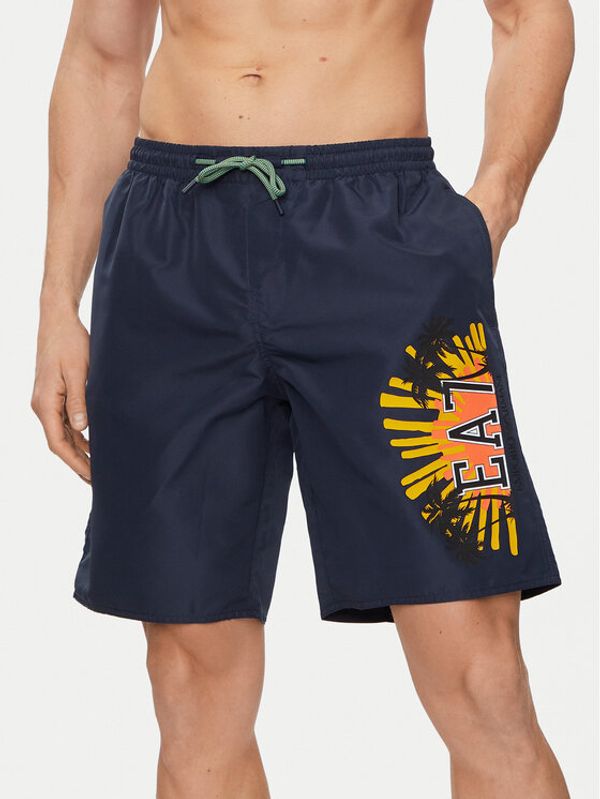 EA7 Emporio Armani EA7 Emporio Armani Kupaće gaće i hlače 902047 4R751 06935 Tamnoplava Regular Fit