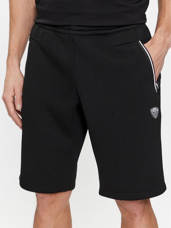 EA7 Emporio Armani EA7 Emporio Armani Kupaće hlače 8NPS08 PJ4EZ 1200 Crna Regular Fit