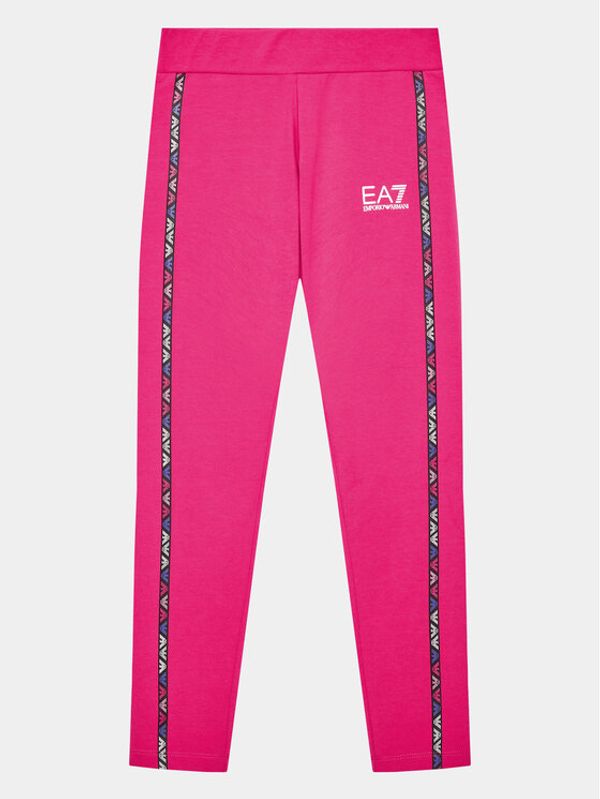 EA7 Emporio Armani EA7 Emporio Armani Leggings 3RFP54 FJ4SZ 1417 Ružičasta Regular Fit