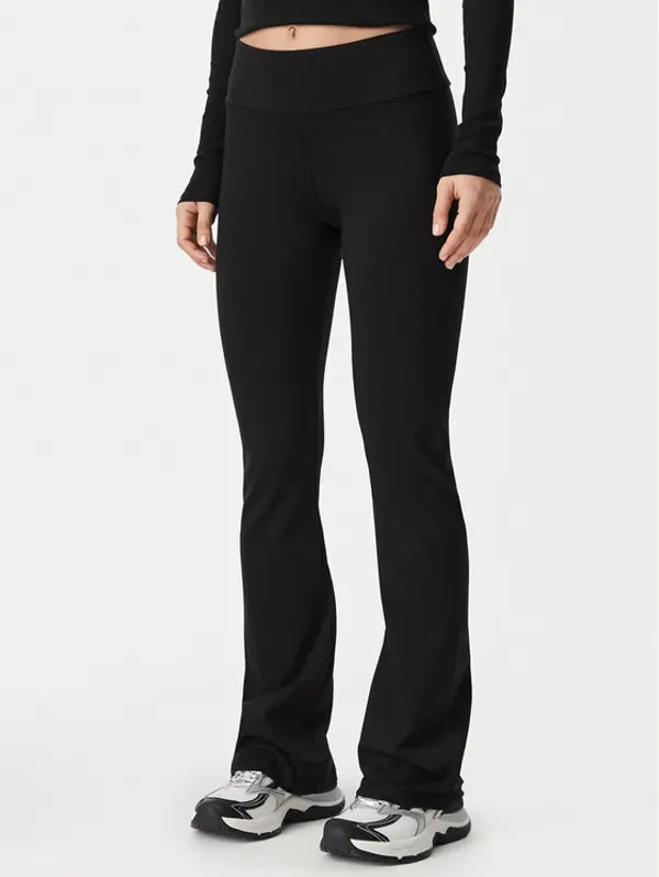 EA7 Emporio Armani EA7 Emporio Armani Leggings 7W000460 AF12484 UC001 Crna Flare Fit