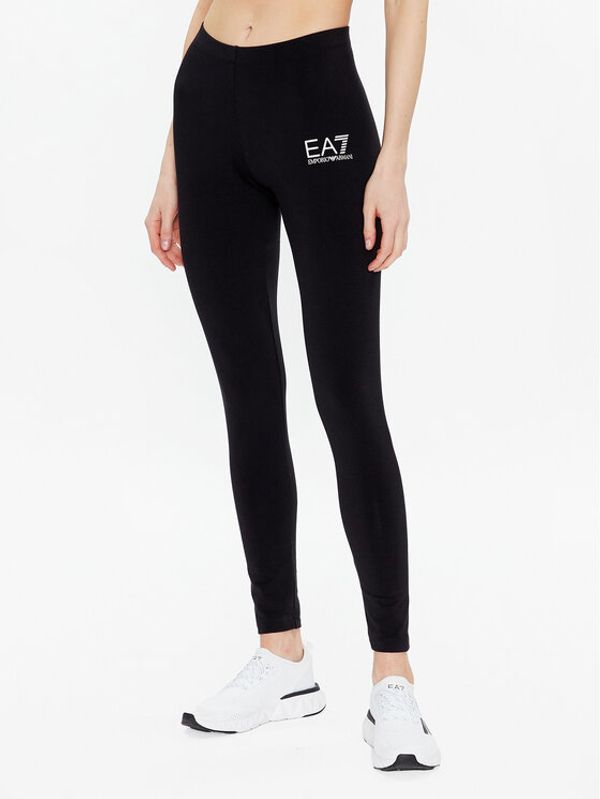 EA7 Emporio Armani EA7 Emporio Armani Leggings 8NTP61 TJ01Z 0200 Crna Slim Fit