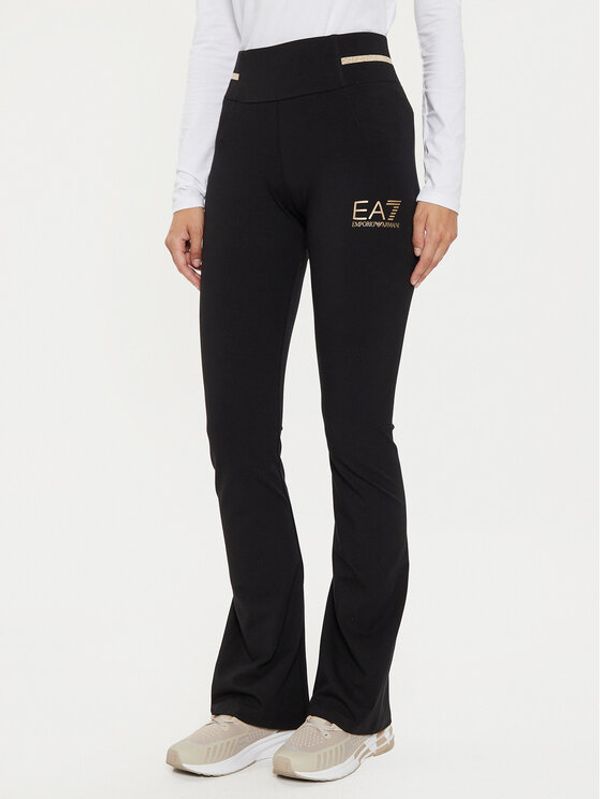 EA7 Emporio Armani EA7 Emporio Armani Leggings 8NTP68 TJ01Z 0210 Crna Regular Fit