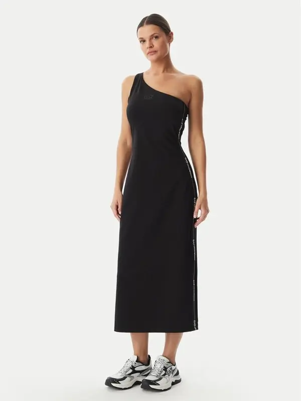 EA7 Emporio Armani EA7 Emporio Armani Ljetna haljina 7W000962 AF12484 UC001 Crna Regular Fit