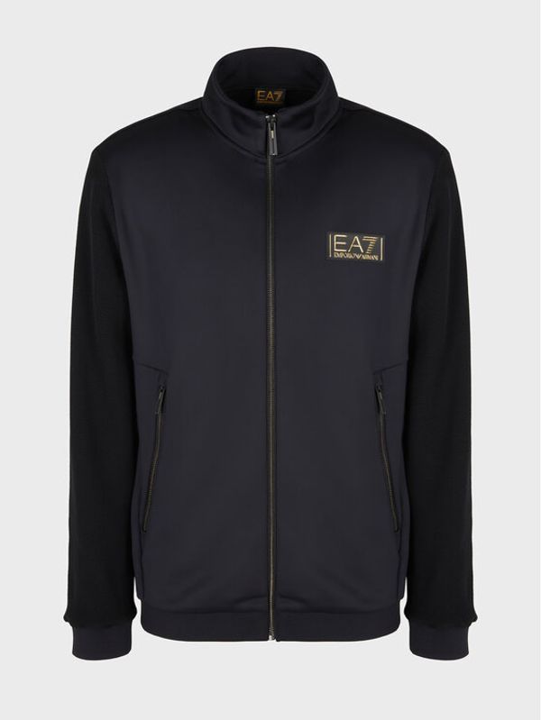 EA7 Emporio Armani EA7 Emporio Armani Majica dugih rukava 6RPM37 PJRZZ 1200 Crna Regular Fit