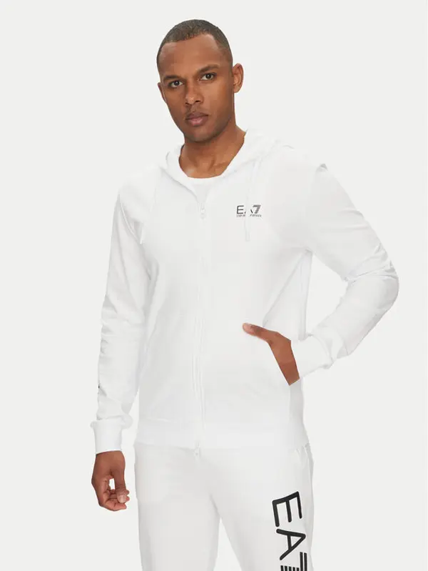 EA7 Emporio Armani EA7 Emporio Armani Majica dugih rukava 7M000568 AF13512 M0003 Bijela Regular Fit