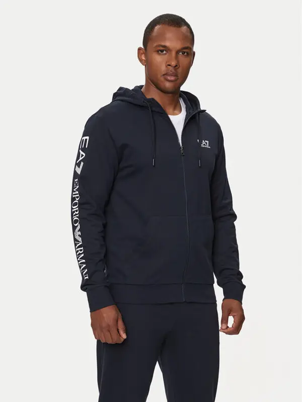 EA7 Emporio Armani EA7 Emporio Armani Majica dugih rukava 7M000568 AF13512 MB149 Tamnoplava Regular Fit