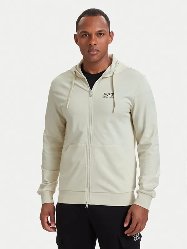EA7 Emporio Armani EA7 Emporio Armani Majica dugih rukava 7M000568 AF13512 U1079 Svijetlo bež Regular Fit