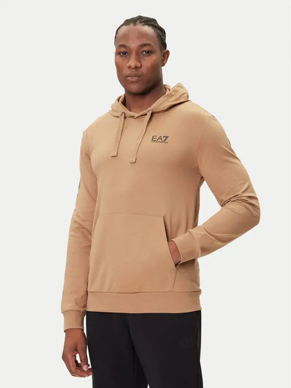 EA7 Emporio Armani EA7 Emporio Armani Majica dugih rukava 7M000569 AF13512 U6171 Bež Regular Fit