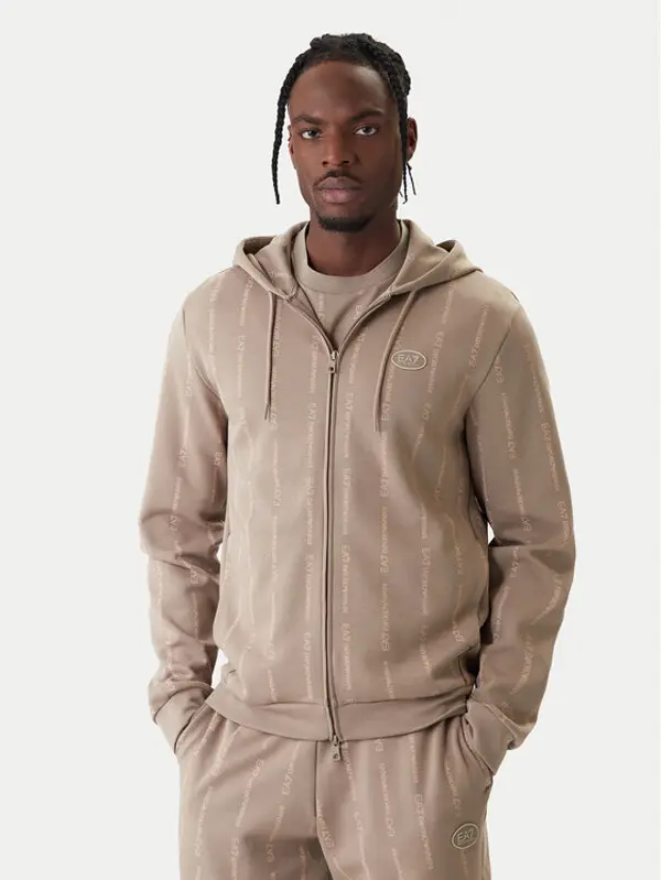 EA7 Emporio Armani EA7 Emporio Armani Majica dugih rukava 7M001392 AF12660 F1030 Bež Regular Fit
