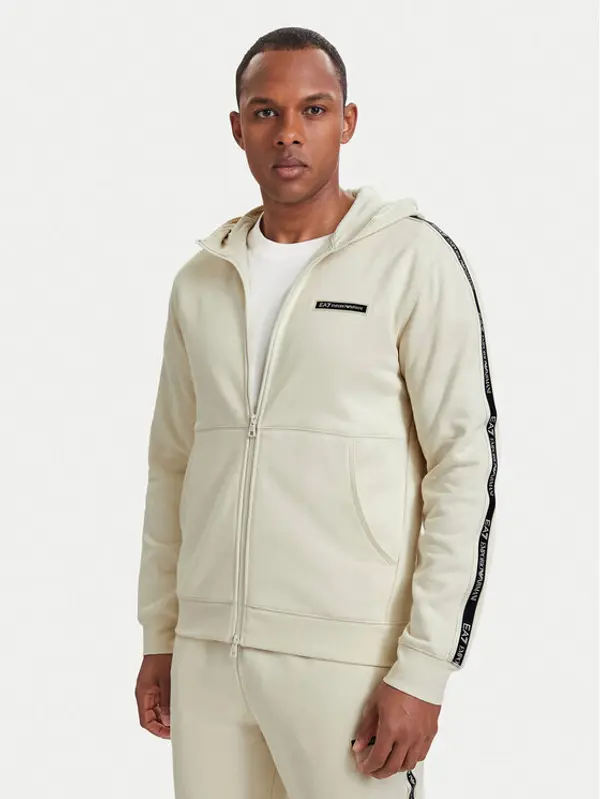 EA7 Emporio Armani EA7 Emporio Armani Majica dugih rukava 7M002197 AF10377 U1079 Svijetlo bež Regular Fit