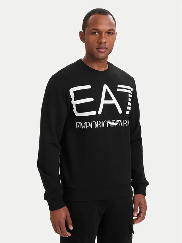 EA7 Emporio Armani EA7 Emporio Armani Majica dugih rukava 7M002201 AF27189 UC001 Crna Regular Fit