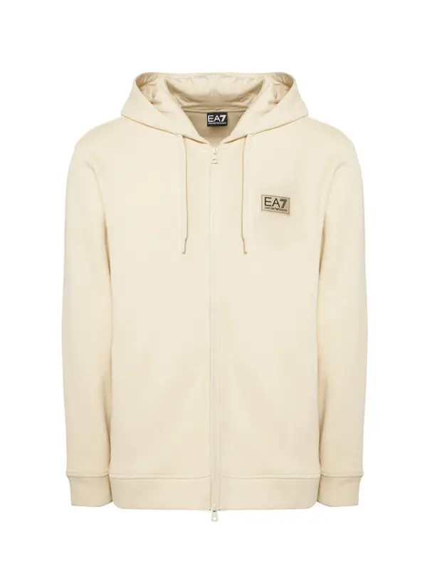 EA7 Emporio Armani EA7 Emporio Armani Majica dugih rukava 7M002233 AF21822 U1079 Svijetlo bež Regular Fit