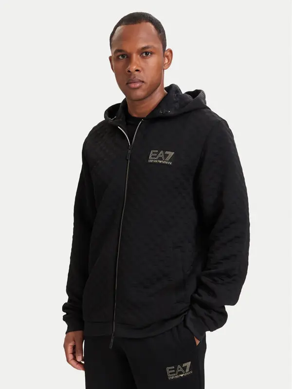 EA7 Emporio Armani EA7 Emporio Armani Majica dugih rukava 7M002247 AF26241 UC001 Crna Regular Fit