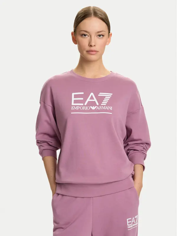 EA7 Emporio Armani EA7 Emporio Armani Majica dugih rukava 7W000416 AF12473 UA272 Ružičasta Relaxed Fit