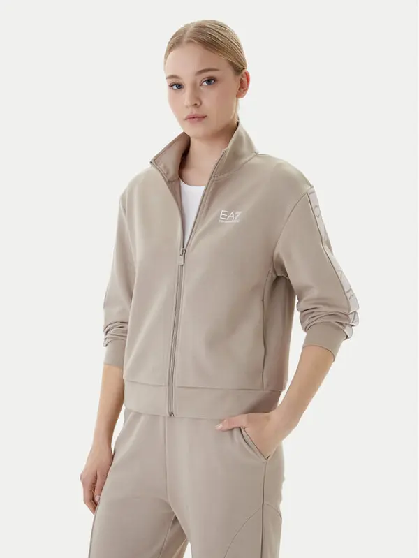 EA7 Emporio Armani EA7 Emporio Armani Majica dugih rukava 7W001152 AF12501 U6225 Bež Regular Fit