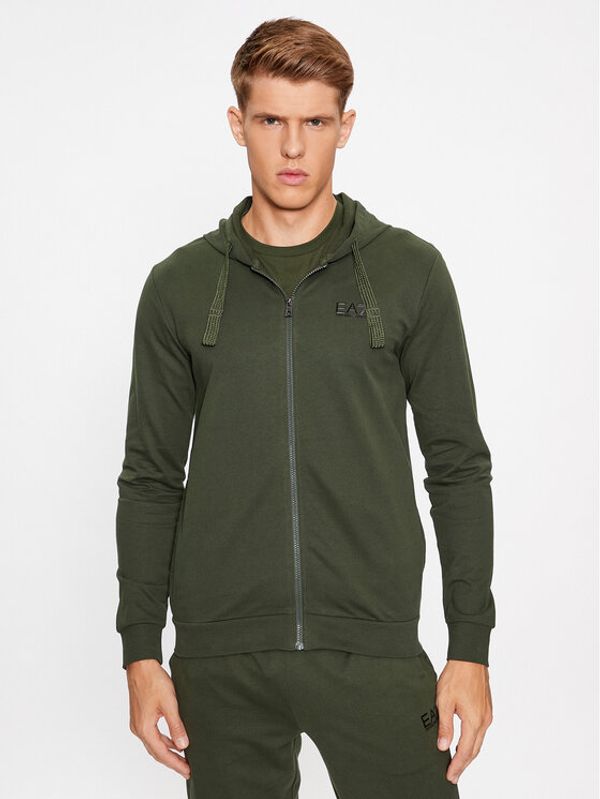 EA7 Emporio Armani EA7 Emporio Armani Majica dugih rukava 8NPM03 PJ05Z 1845 Zelena Regular Fit