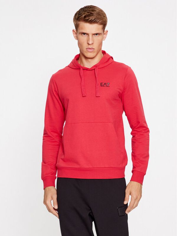 EA7 Emporio Armani EA7 Emporio Armani Majica dugih rukava 8NPM04 PJ05Z 1462 Crvena Regular Fit