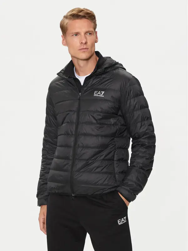 EA7 Emporio Armani EA7 Emporio Armani Pernata jakna 8NPB24 PNGPZ 1200 Crna Regular Fit