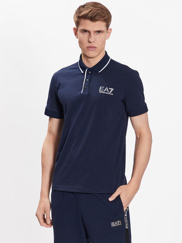 EA7 Emporio Armani EA7 Emporio Armani Polo 3RPF17 PJ03Z 1554 Tamnoplava Regular Fit