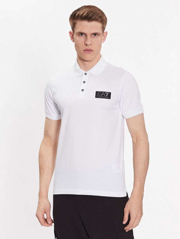 EA7 Emporio Armani EA7 Emporio Armani Polo 3RPF78 PJBVZ 1100 Bijela Regular Fit