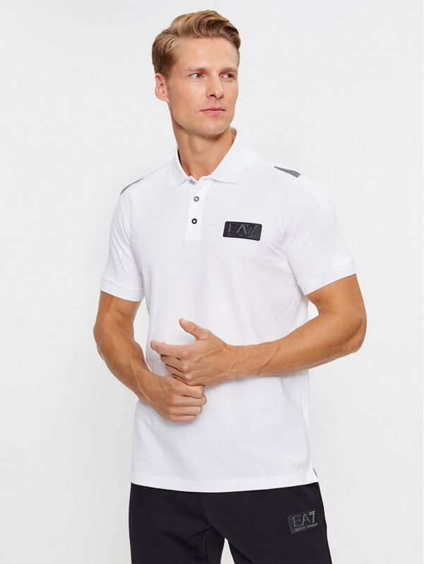 EA7 Emporio Armani EA7 Emporio Armani Polo 6RPF78 PJBVZ 1100 Bijela Regular Fit