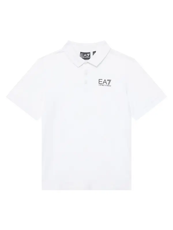 EA7 Emporio Armani EA7 Emporio Armani Polo 7B000022 AF10378 U0002 Bijela Regular Fit