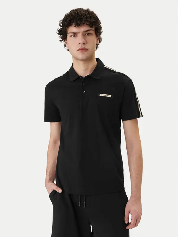EA7 Emporio Armani EA7 Emporio Armani Polo 7M001477 AF10375 UC001 Crna Regular Fit